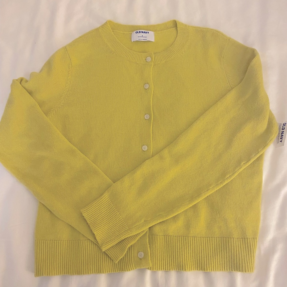 Old navy button up sweater